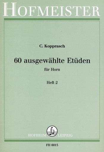 60 ausgewählte Etüden Band 2 (Nr.35-60)