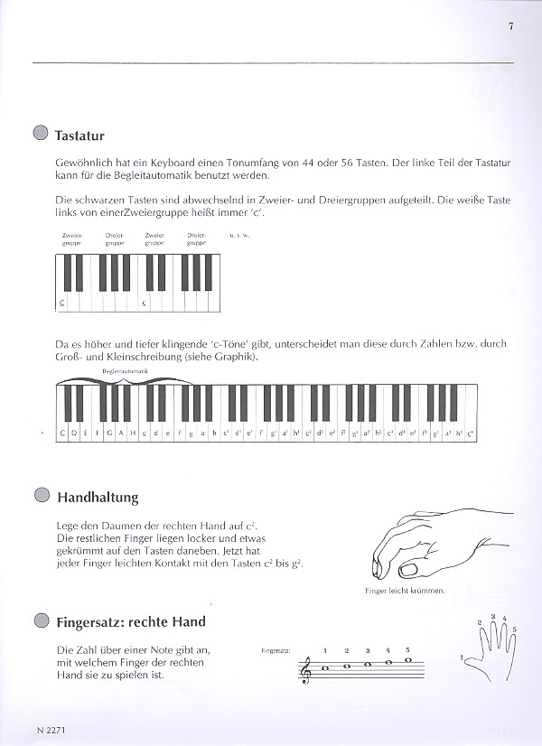 Der Keyboard Kurs Band 1