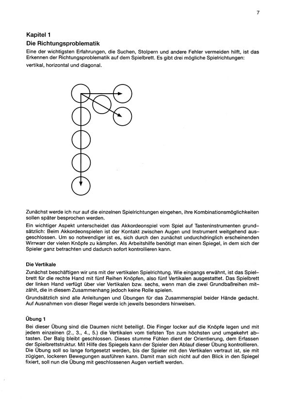 Das Knopfakkordeon C-Griff