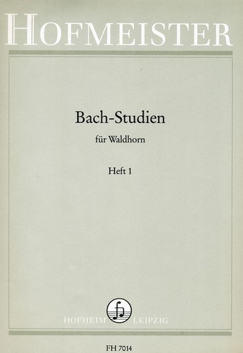 Bach-Studien für Waldhorn Band 1