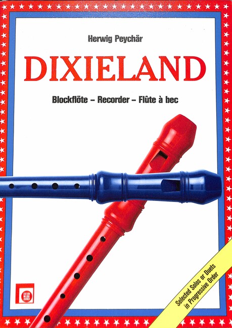 Dixieland für 1-2 Sopranblockflöten