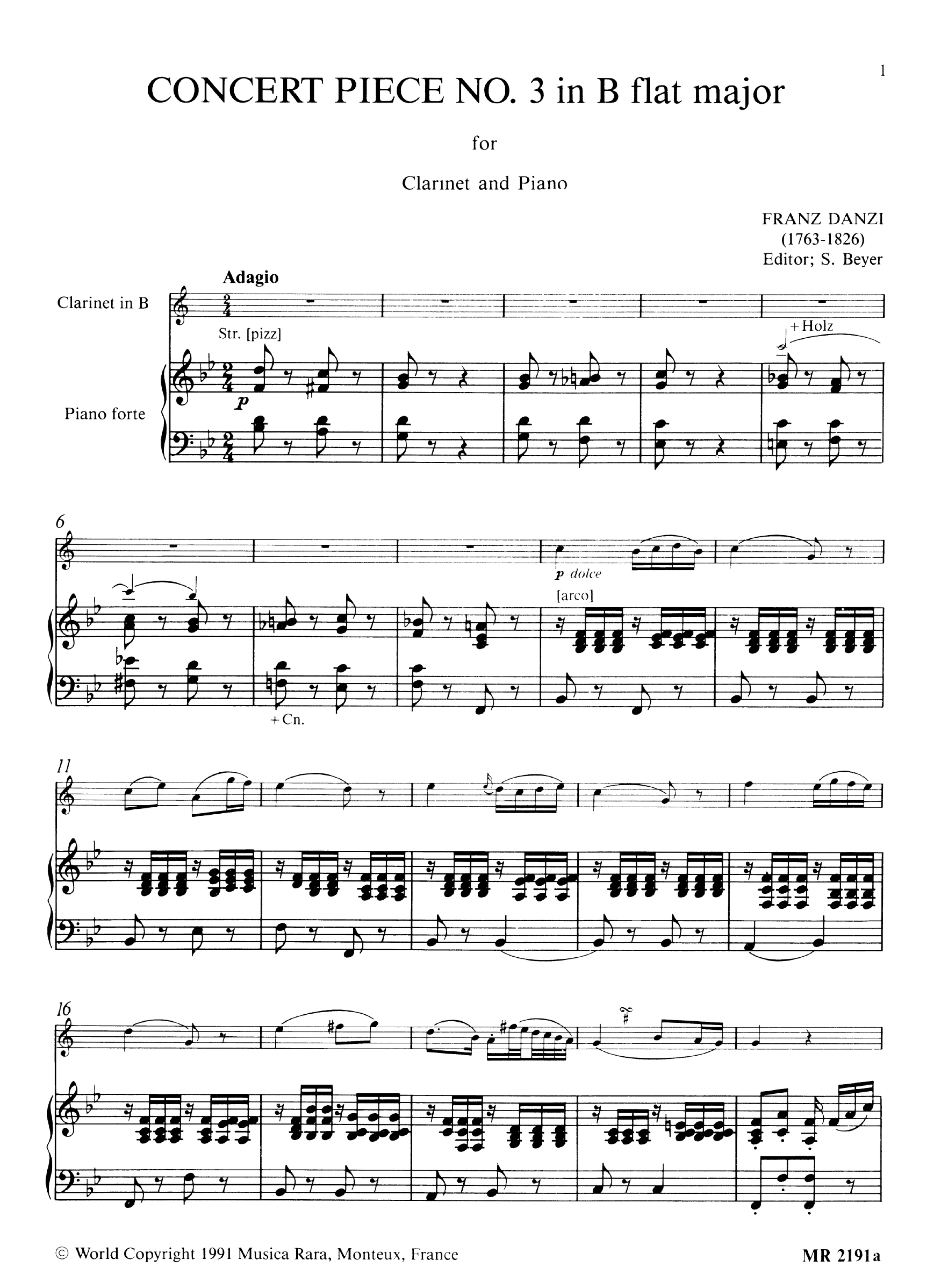 Concert Piece no.3 in b flat