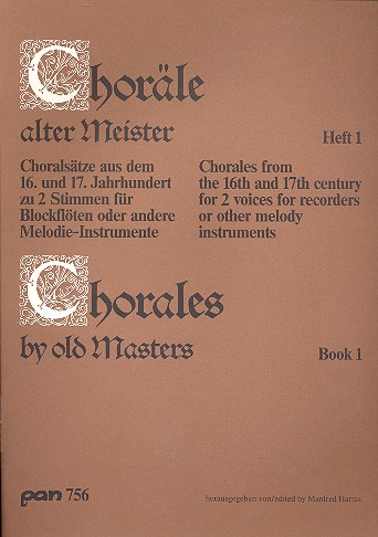 Choräle alter Meister Band 1