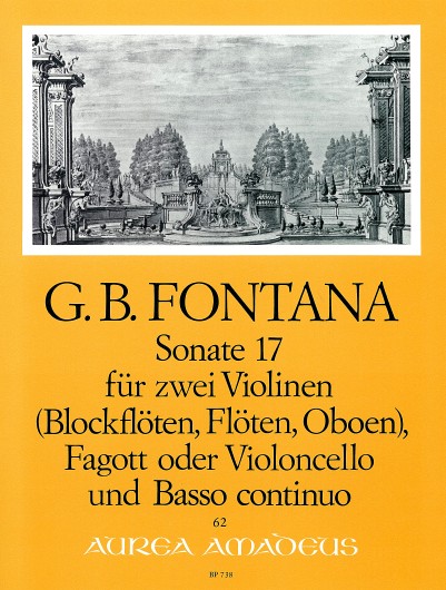 Sonate Nr.17 für 2 Violinen