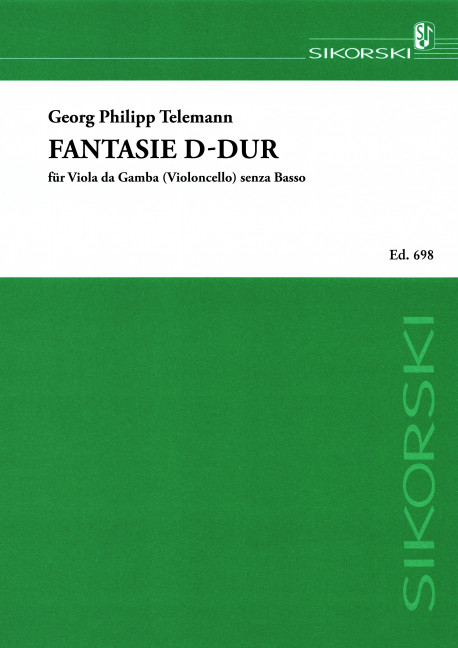 Fantasie D-Dur für Viola da