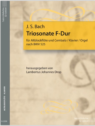 Triosonate  F-Dur BWV525
