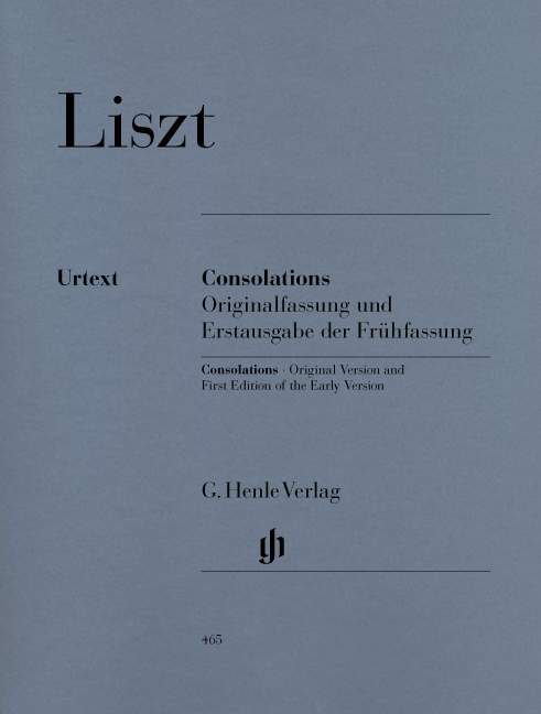 Consolations für Klavier