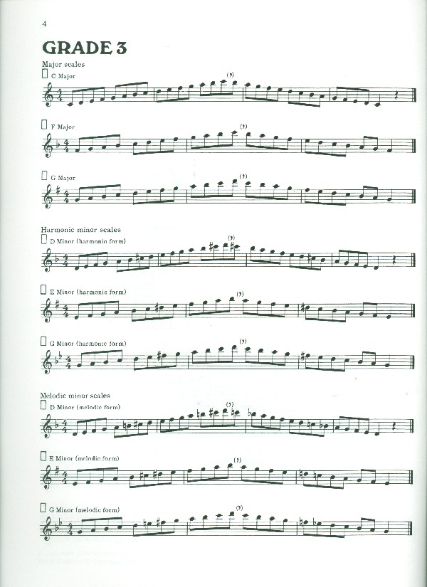 Learn as you play scales and arpeggios