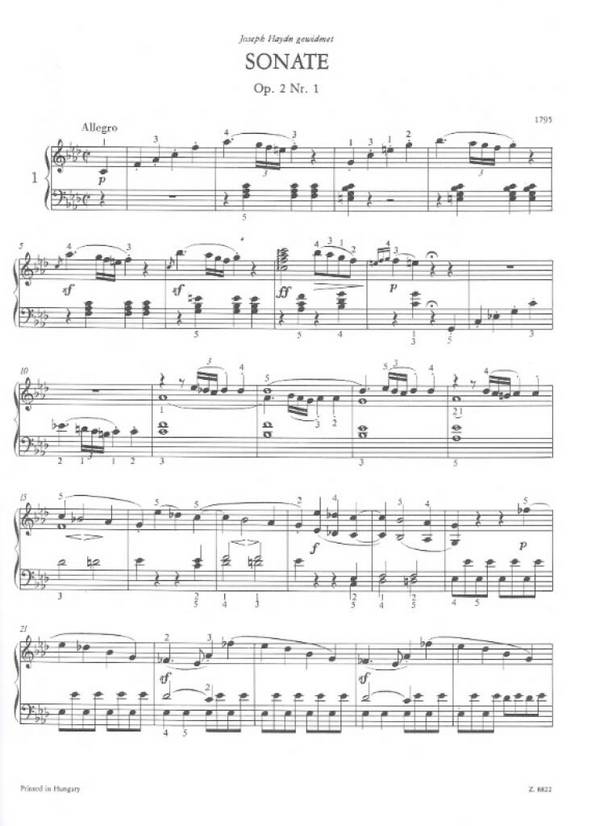 Sonaten Band 1 fuer klavier