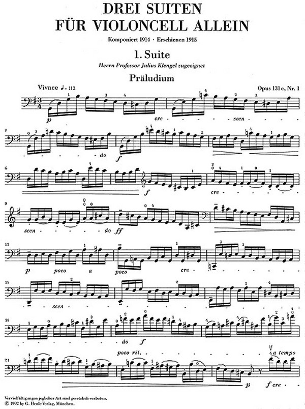 3 Suiten op.131c