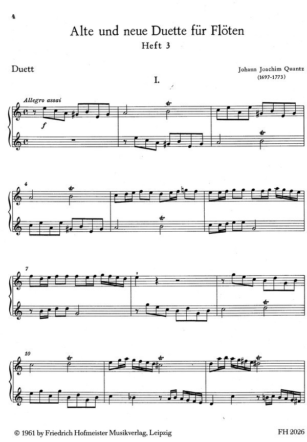 Alte und neue Duette Band 3