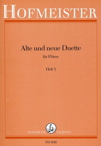 Alte und neue Duette Band 3