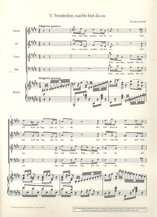 Zwölf Quartette Heft 2
