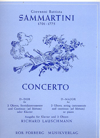 Konzert D-Dur für 2 Oboen