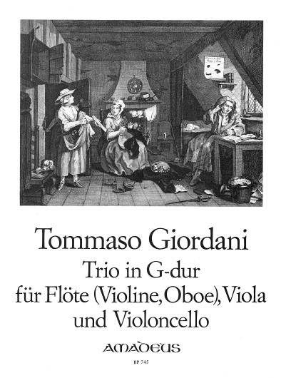 Trio G-Dur für Flöte, Viola und