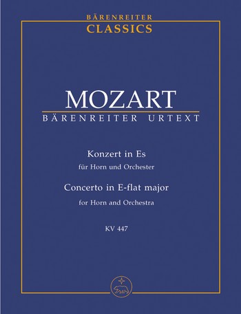 KONZERT ES-DUR KV447 FUER HORN