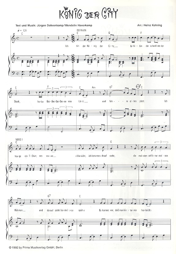 König der City: Einzelausgabe