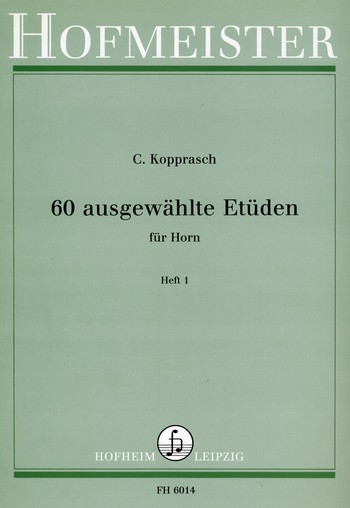 60 ausgewählte Etüden Band 1 (Nr.1-34)