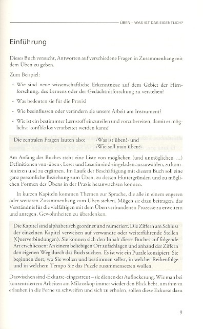 Üben - was ist das eigentlich?