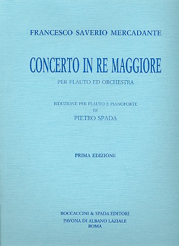 CONCERTO IN RE MAGGIORE