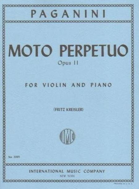 Moto perpetuo op.11