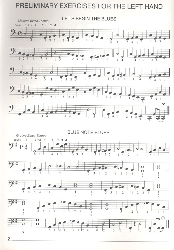 Piano Blues for Beginner Band 1: