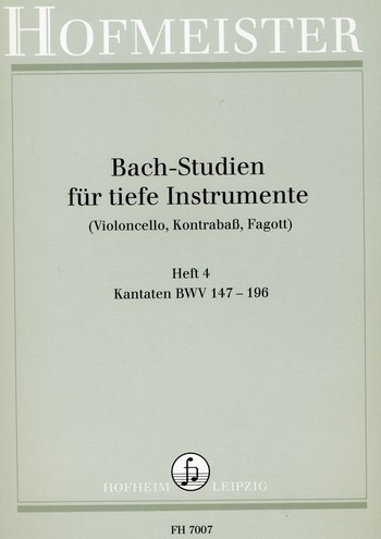 Bach-Studien für tiefe Instrumente