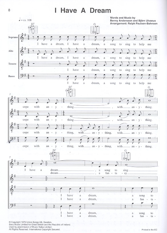 Sing'n' swing with Abba