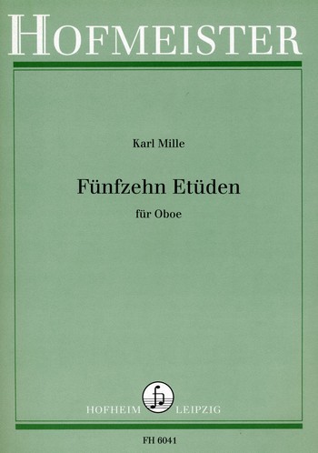 15 Etüden für Oboe