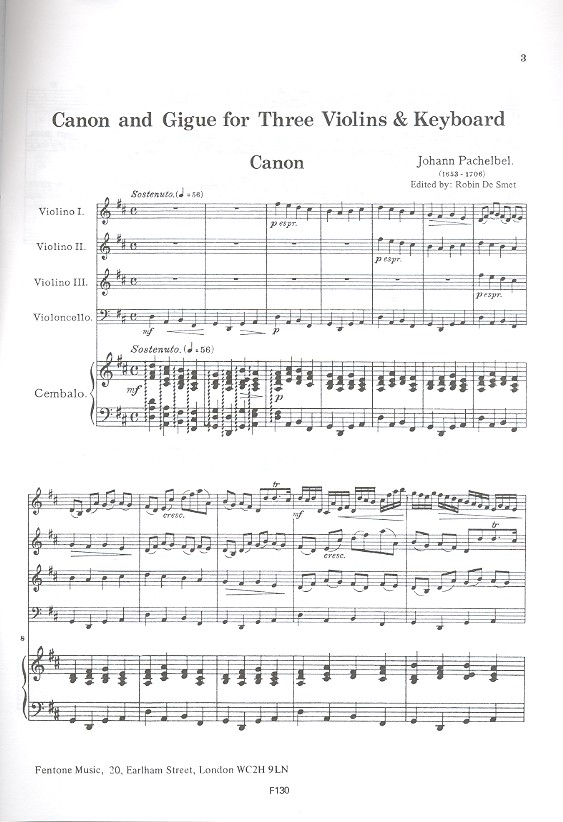 Canon and Gigue