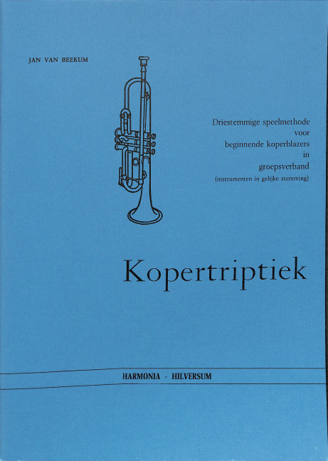 Kopertriptiek dreistemmige speelmethode voor beginnende koperblazer