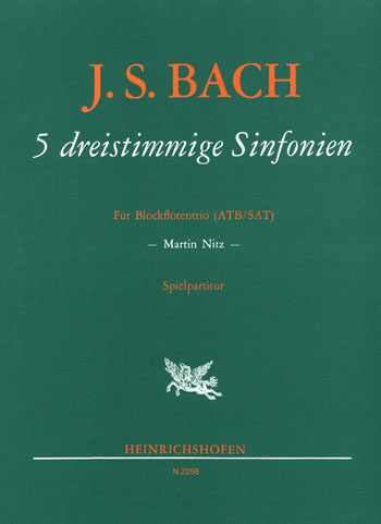 5 dreistimmige Sinfonien