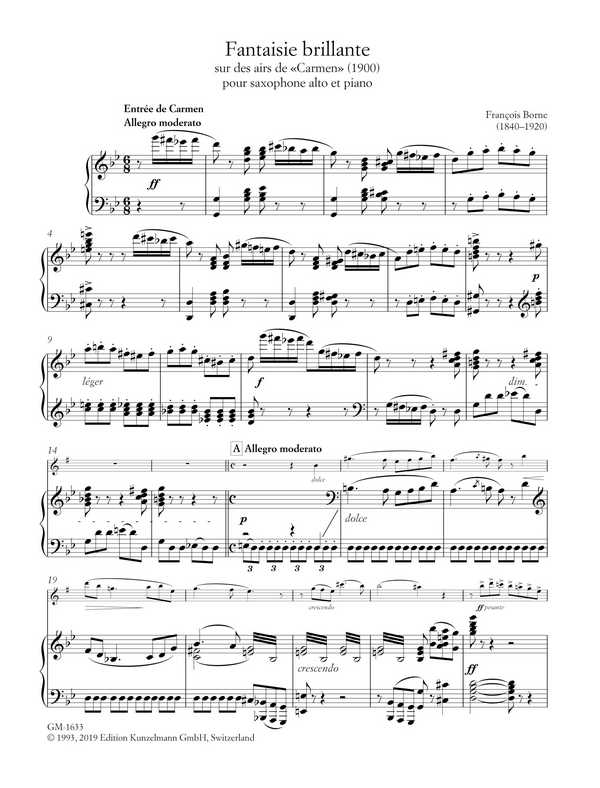 Fantaisie brillante sur des airs de 'Carmen'