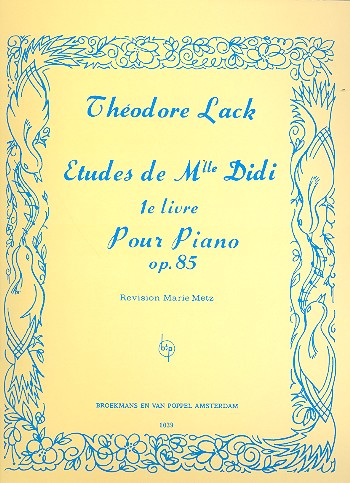 Études de Mlle Didi op.85 vol.1