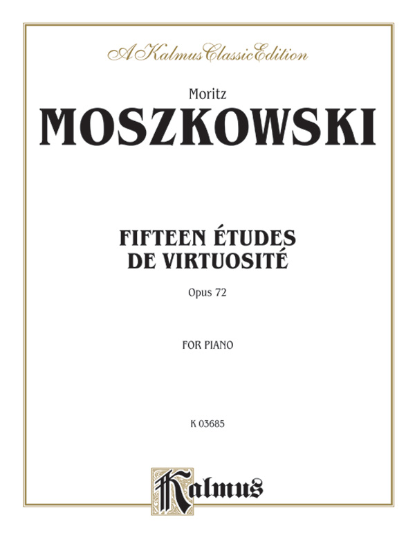 15 études de virtuosité op.72