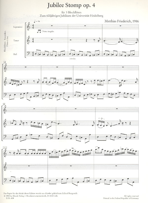 Jubilee Stomp op.4