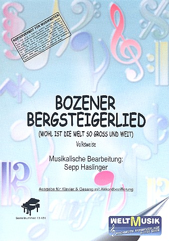 Bozener Bergsteigerlied: