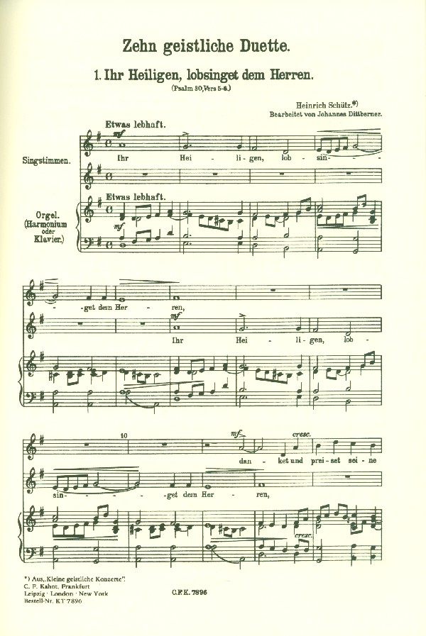 10 geistliche Duette