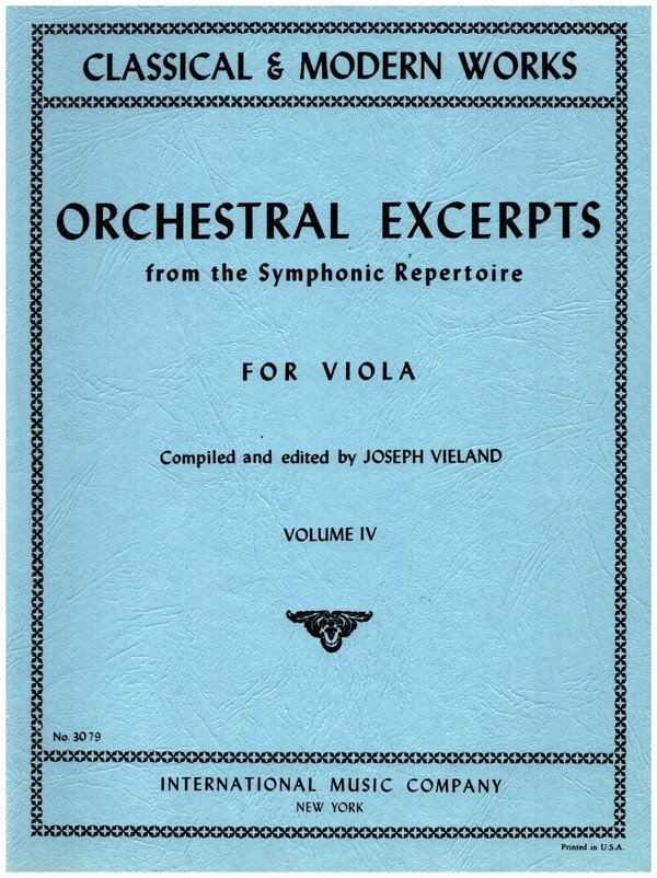 Orchestral excerpts vol.4