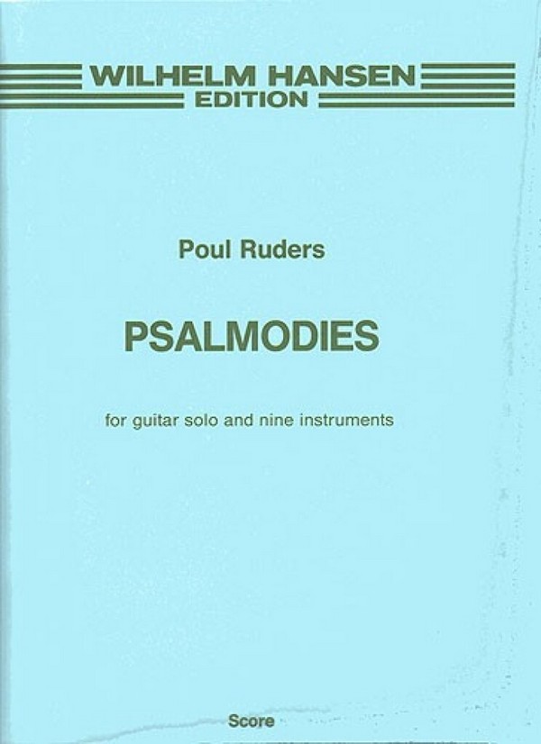 Psalmodies for guitar solo and