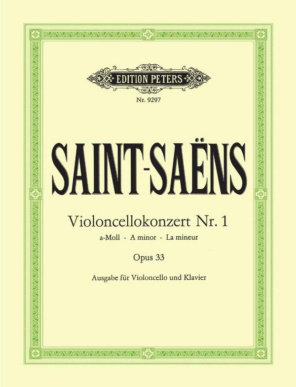 Konzert a-Moll Nr.1 op.33 für Violoncello und Orchester