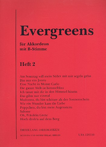 Evergreens Band 2: