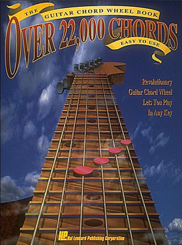 The guitar wheel book - over 22000 chords (easy to use)