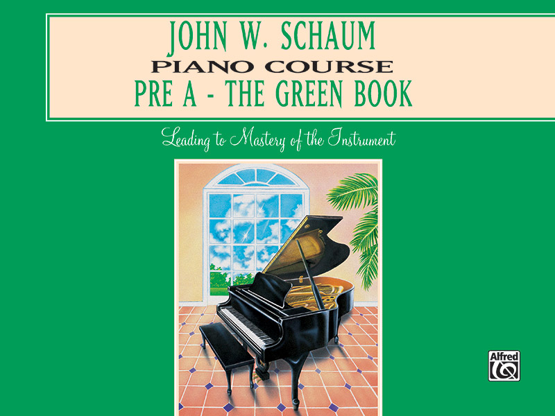 Piano Course Book Pre-A (green)