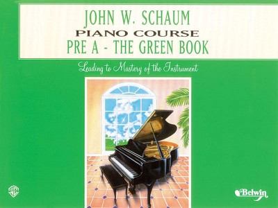 Piano Course Book Pre-A (green)