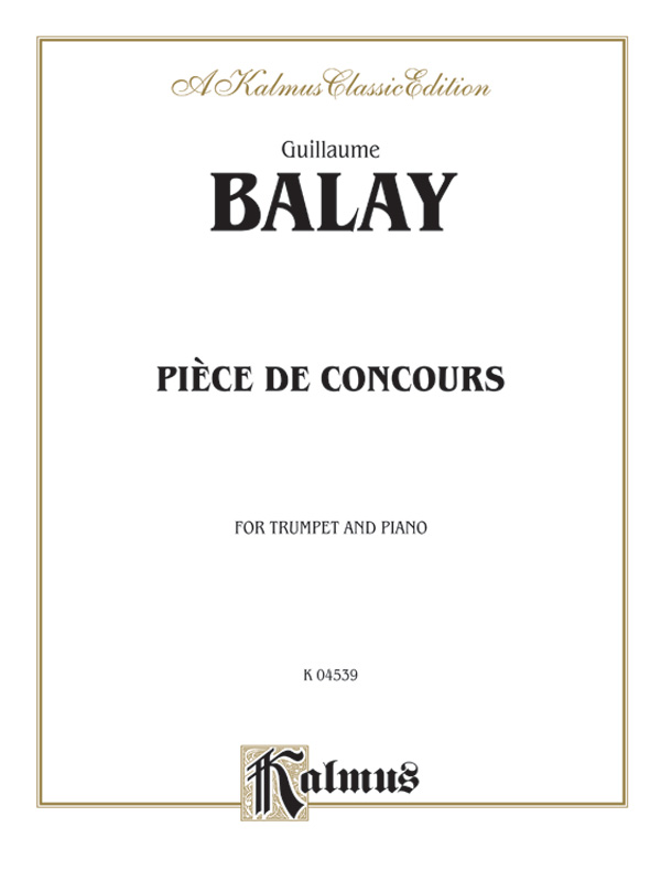 Piece de concours