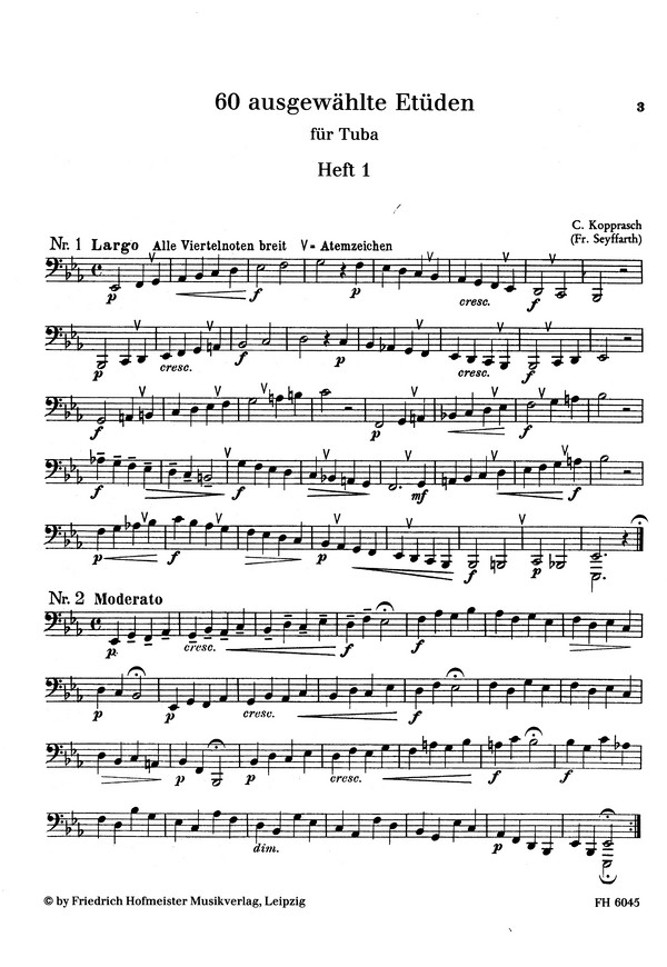 60 ausgewählte Etüden Band 1 (Nr.1-30) 