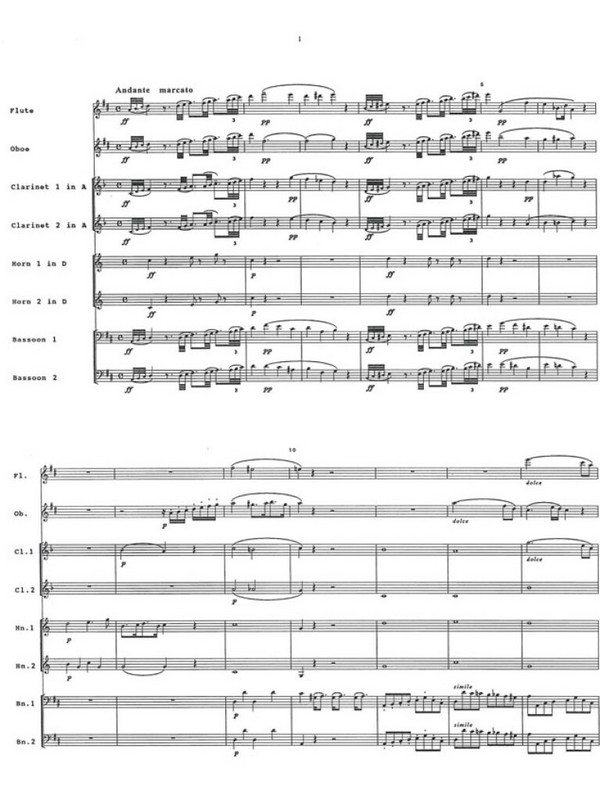OVERTURE TANCREDI FOR FLUTE, OBOE,