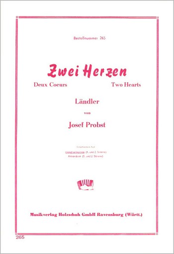 ZWEI HERZEN LAENDLER FUER