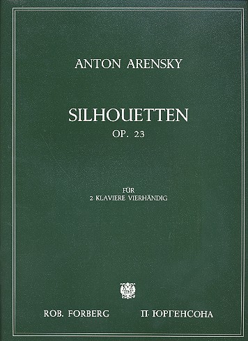 Silhouetten op.23 für 2 Klaviere